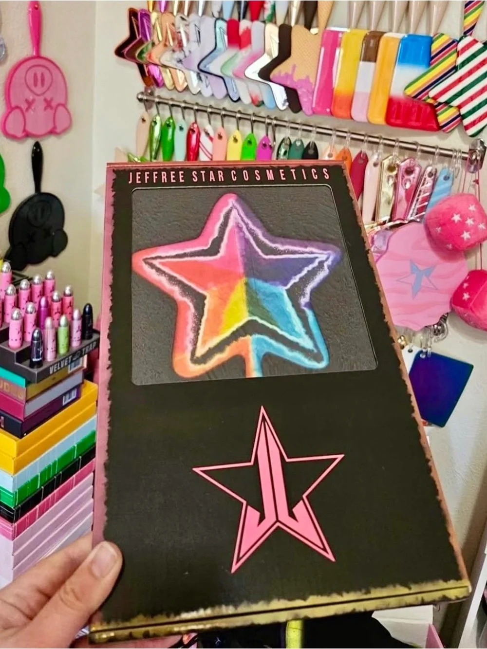 Jeffree Star | ‘Be Yourself’ Pride Mirror | NiB rare 🌈 tie-dye